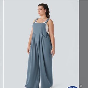 Halara 3x overalls. Color Mountain spring